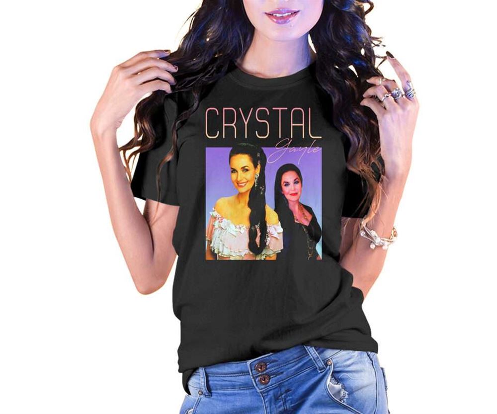 Crystal Gayle Vintage Unisex T Shirt Size Up To 5xl