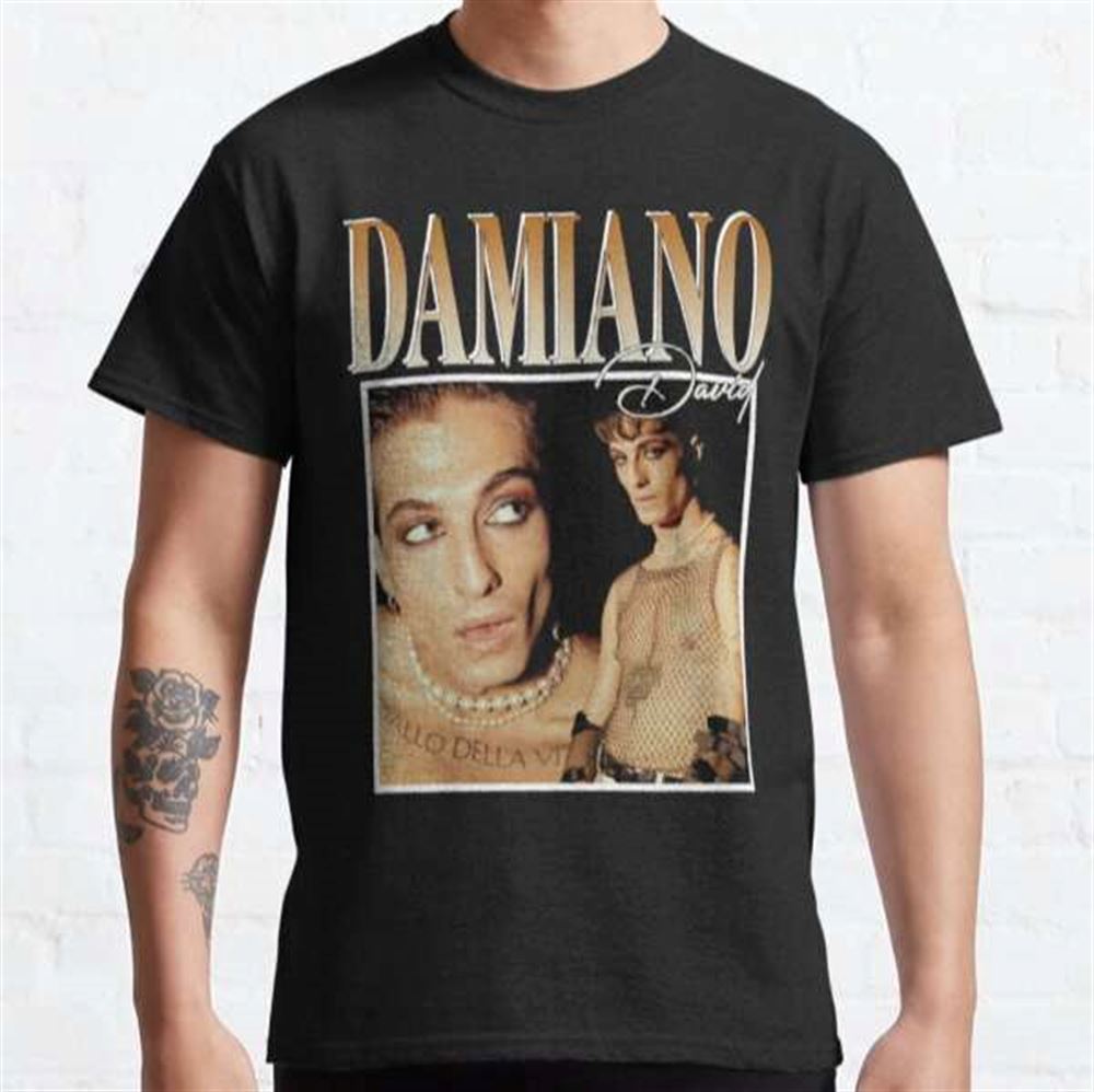 Damiano David Classic T-shirt Music Singer Size Up To 5xl