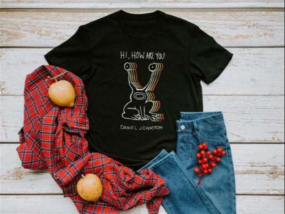 Daniel Johnston Hi How Are You Kurt Cobain Graphic T-shirt Size Up To 5xl