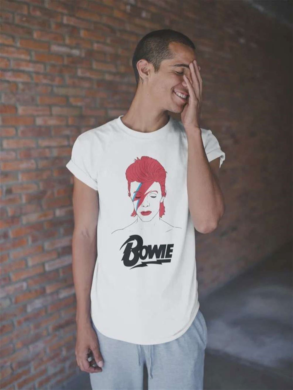 David Bowie Art Poster T-shirt Size Up To 5xl