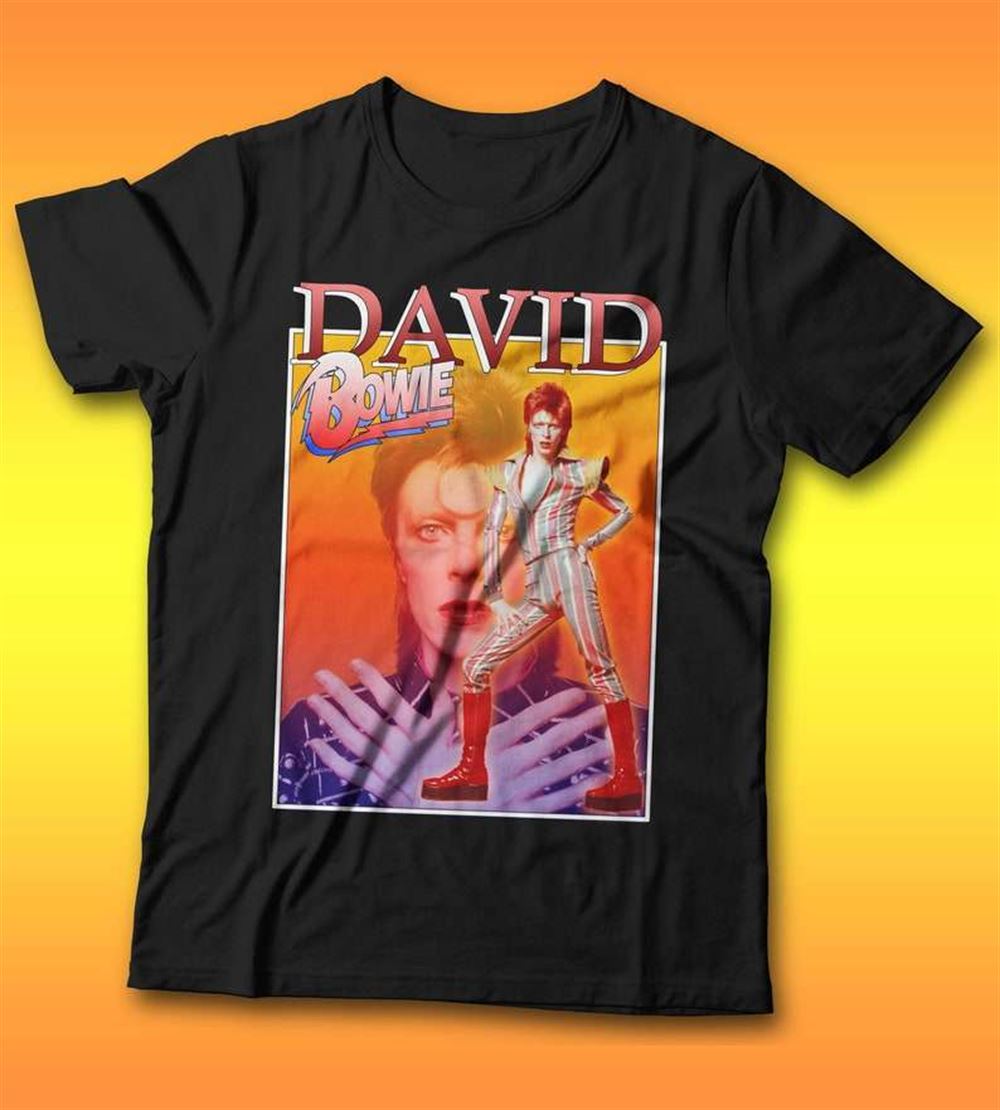 David Bowie English Singer Unisex T Shirt Size Up To 5xl