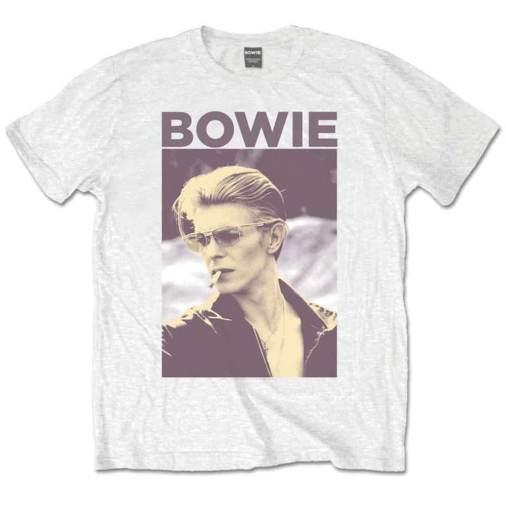 David Bowie Singer Smoking Unisex T Shirt Size Up To 5xl