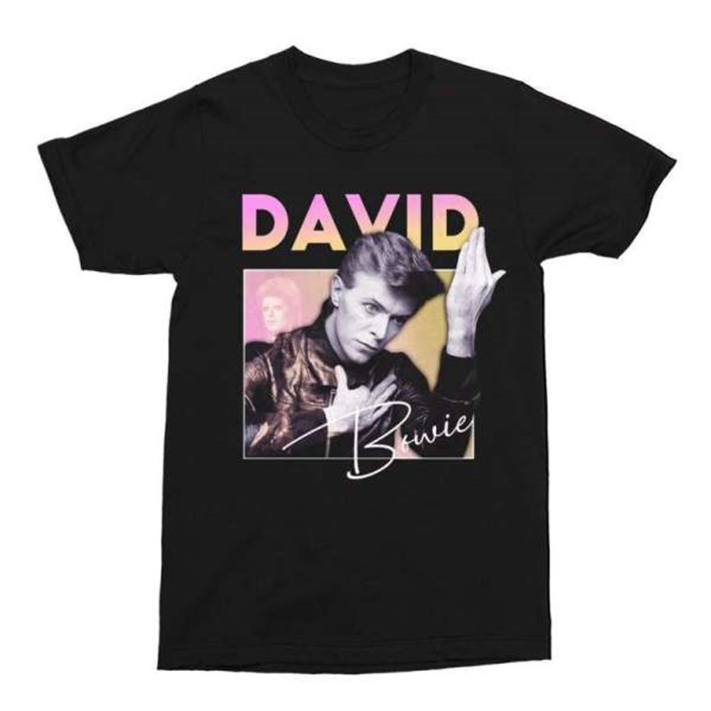 David Bowie Singer T Shirt Merch Music Size Up To 5xl