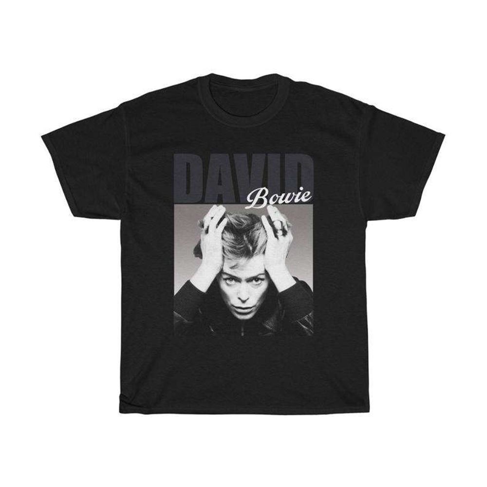 David Bowie Vintage Retro Classic Unisex T Shirt Size Up To 5xl