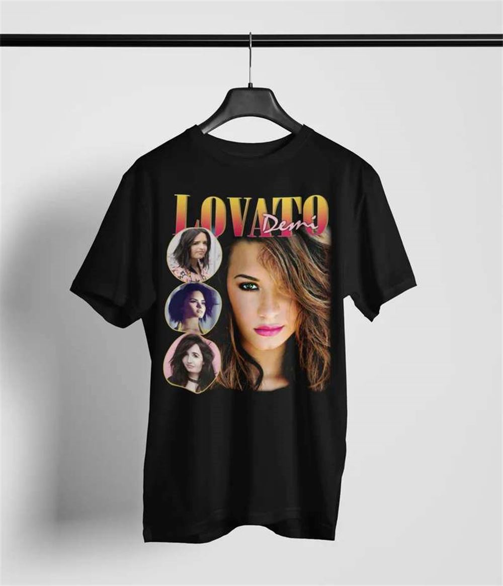 Demi Lovato Singer Retro T-shirt Size Up To 5xl