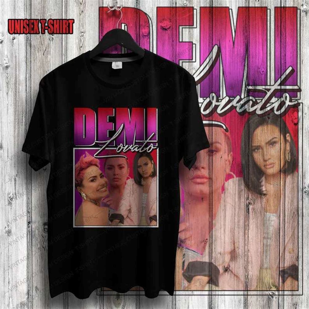 Demi Lovato T Shirt Merch Music Singer Size Up To 5xl