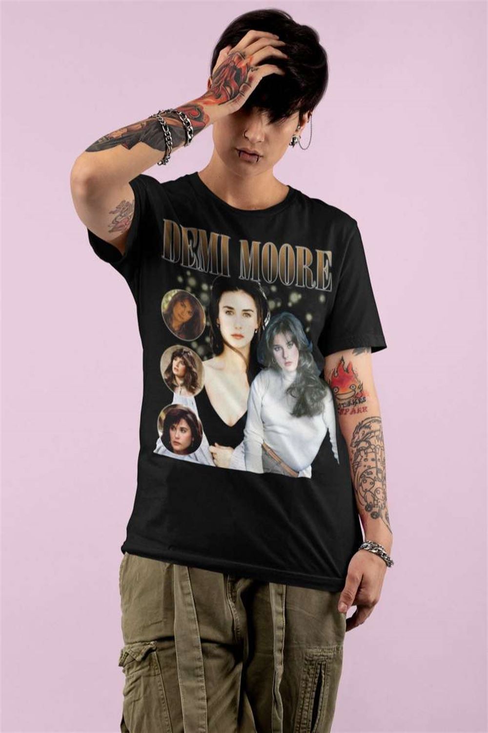 Demi Moore Vintage T Shirt Size Up To 5xl