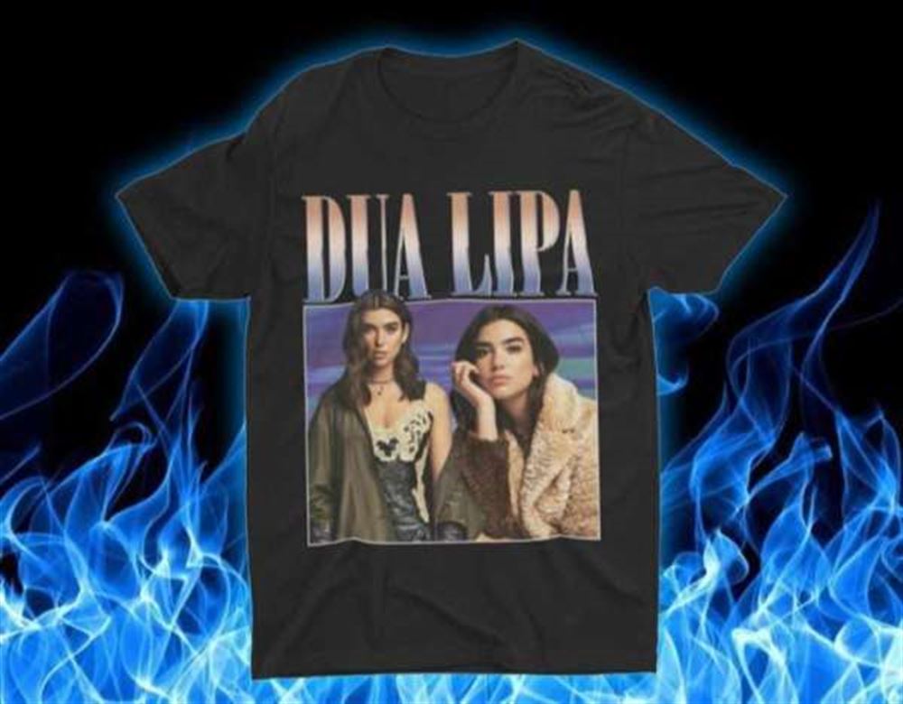 Dua Lipa T Shirt Merch Singer Music Size Up To 5xl