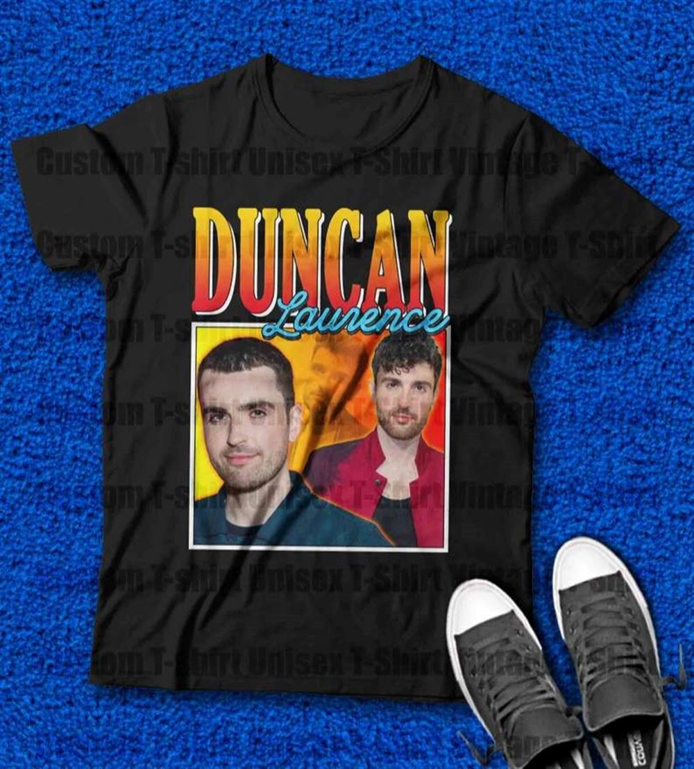 Duncan Laurence T Shirt Music Singer Size Up To 5xl