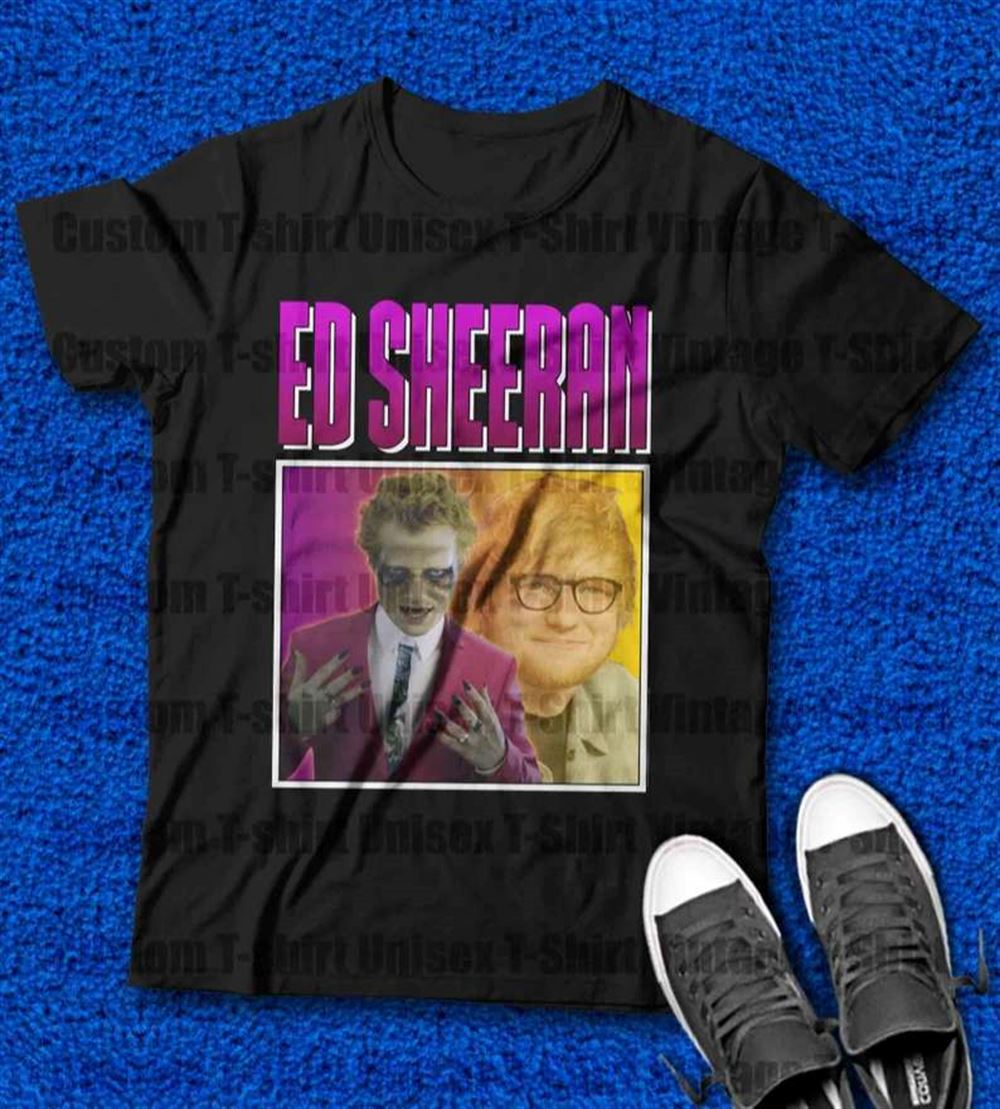 Ed Sheeran T Shirt Music Singer Size Up To 5xl