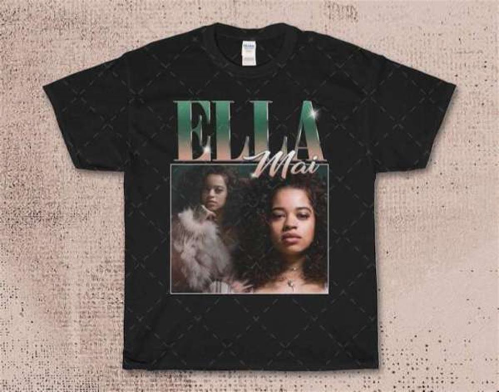 Ella Mai Rnb Rap Hip Hop T Shirt Merch Singer Music Size Up To 5xl