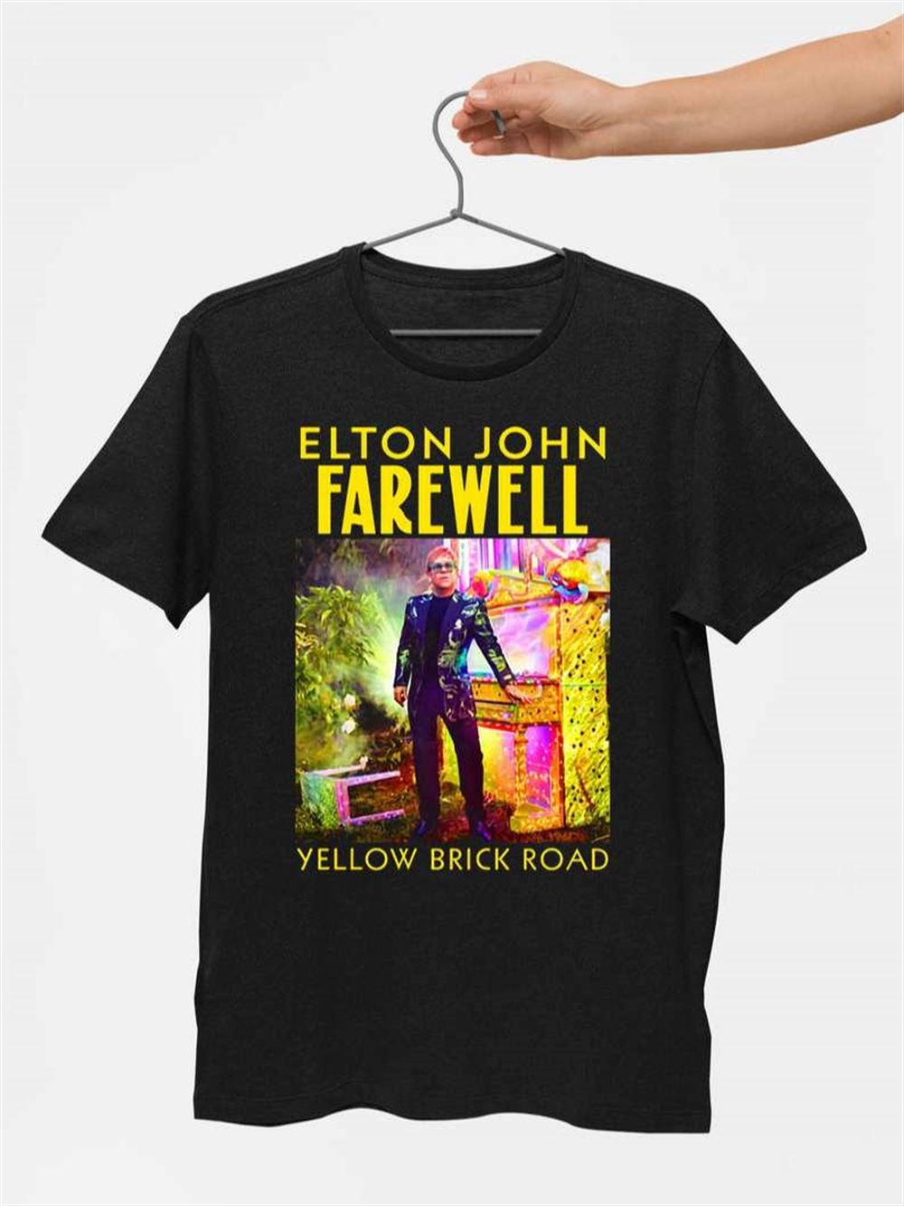 Elton John Farewell Music T Shirt Size Up To 5xl