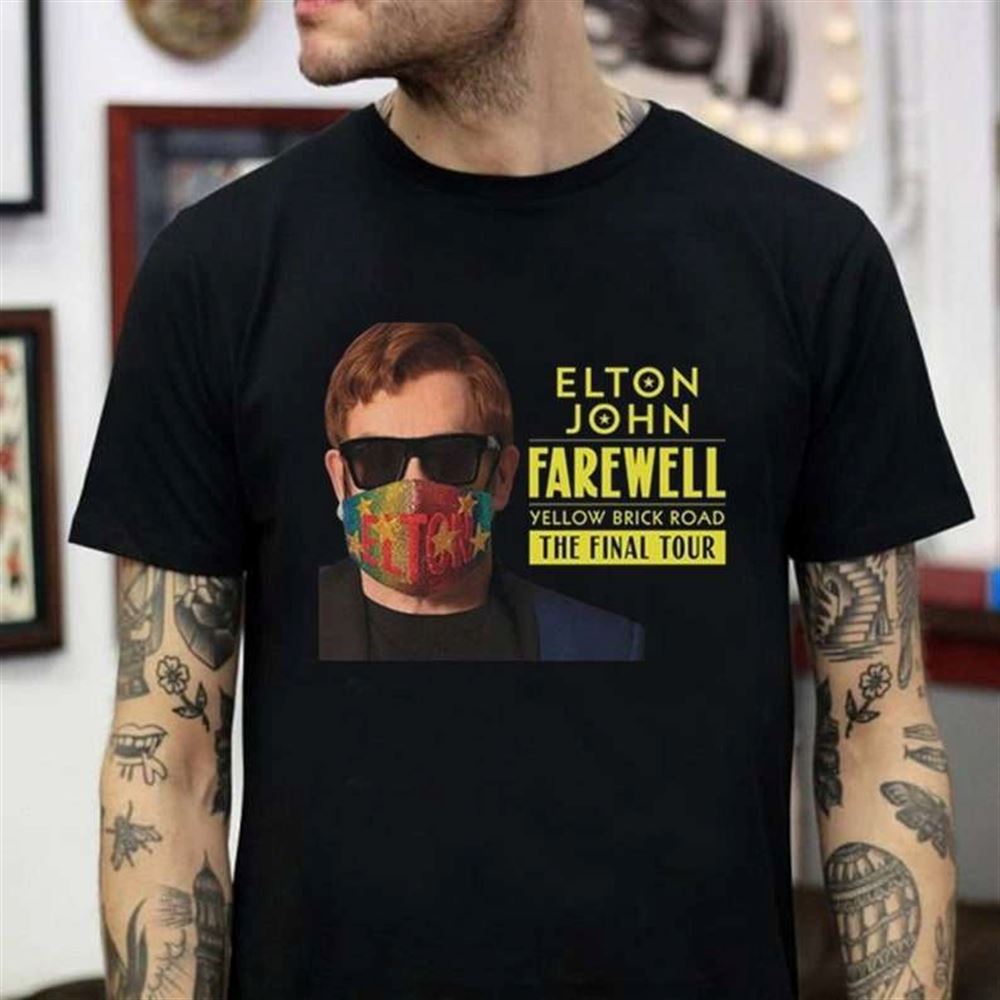 Elton John Farewell Yellow Brick Road The Final Tour 2022 Classic T Shirt Size Up To 5xl