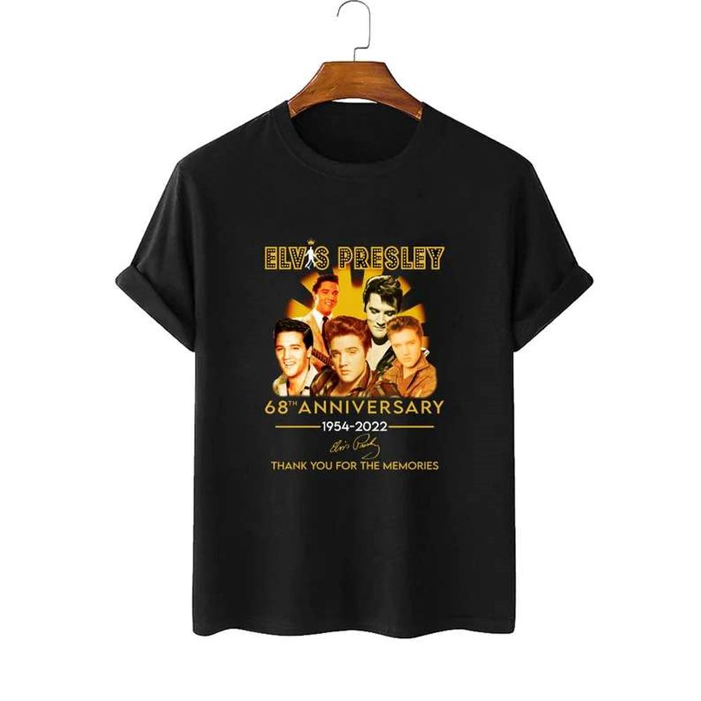 Elvis Presley 68 Years 1954-2022 The Man The Myth The Legend T-shirt Size Up To 5xl