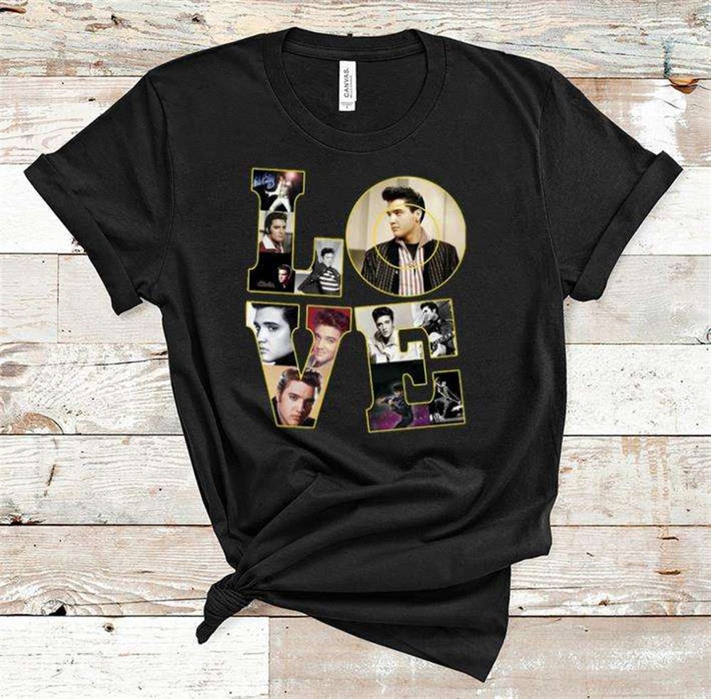 Elvis Presley Love Shirt Size Up To 5xl