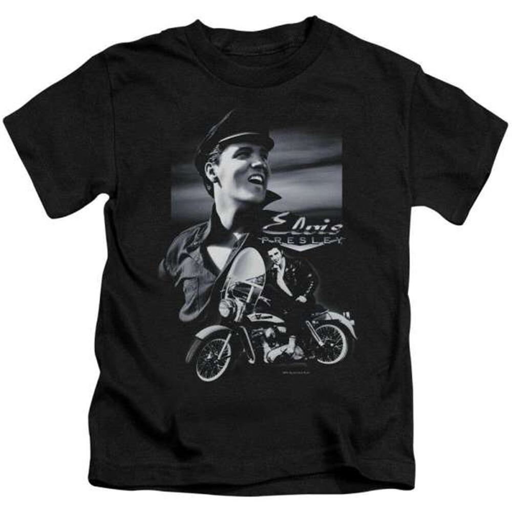 Elvis Presley Motorcycle T Shirt S-5xl Size Up To 5xl