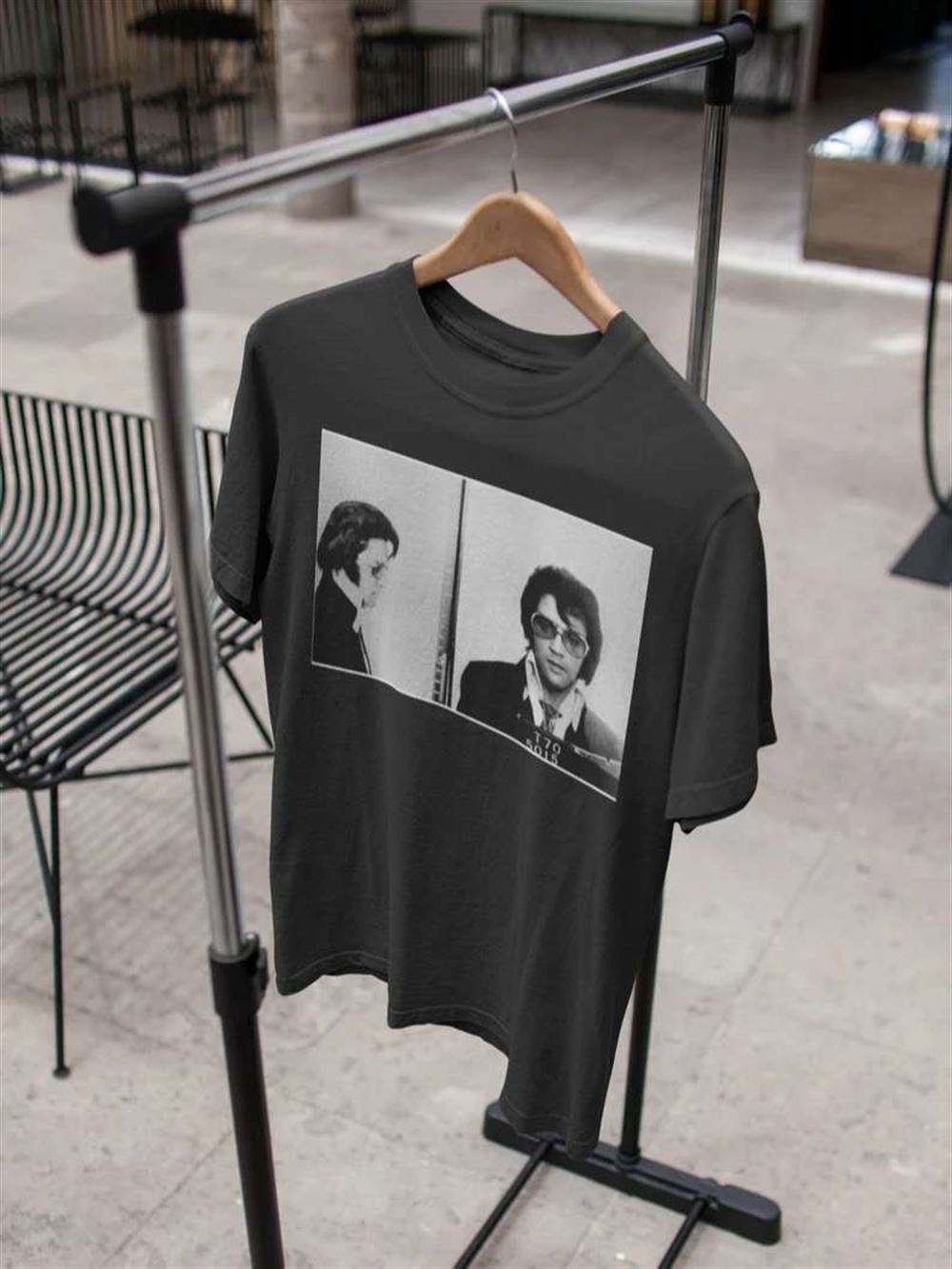 Elvis Presley Mugshot T-shirt Singer Size Up To 5xl