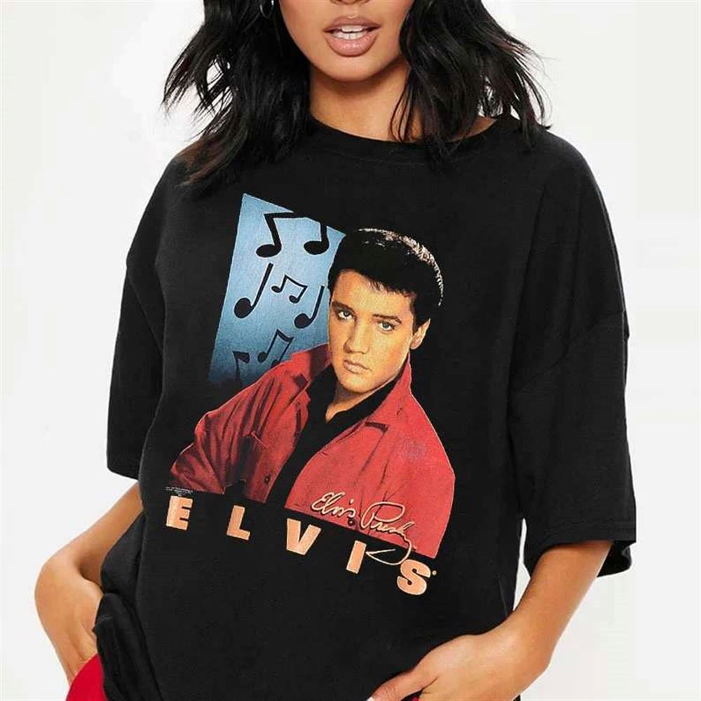 Elvis Presley Retro T-shirt Size Up To 5xl