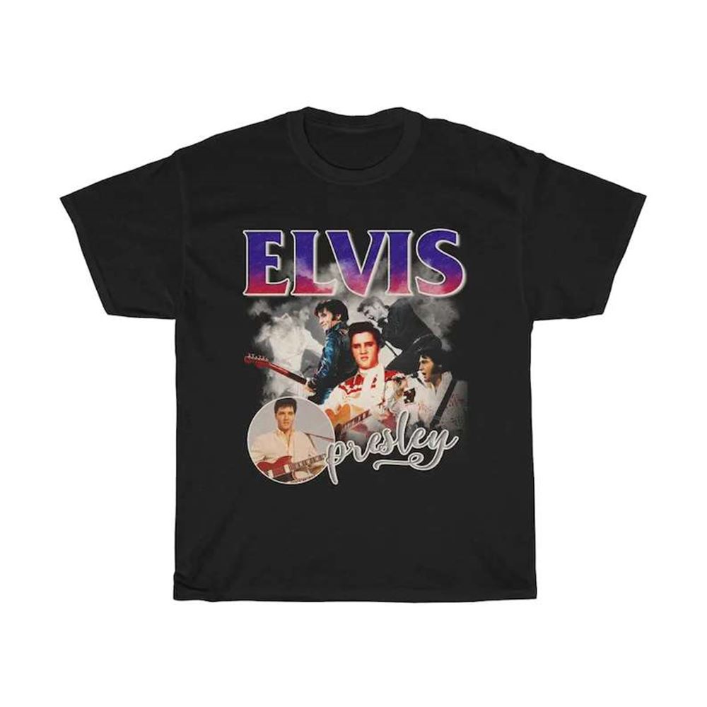 Elvis Presley Singer Unisex T Shirt-trungten-hetaz Size Up To 5xl