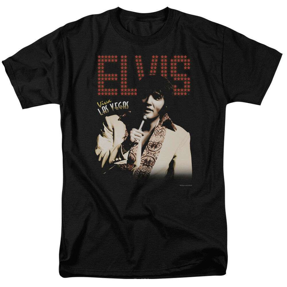 Elvis Presley T Shirt Viva Las Vegas Size Up To 5xl