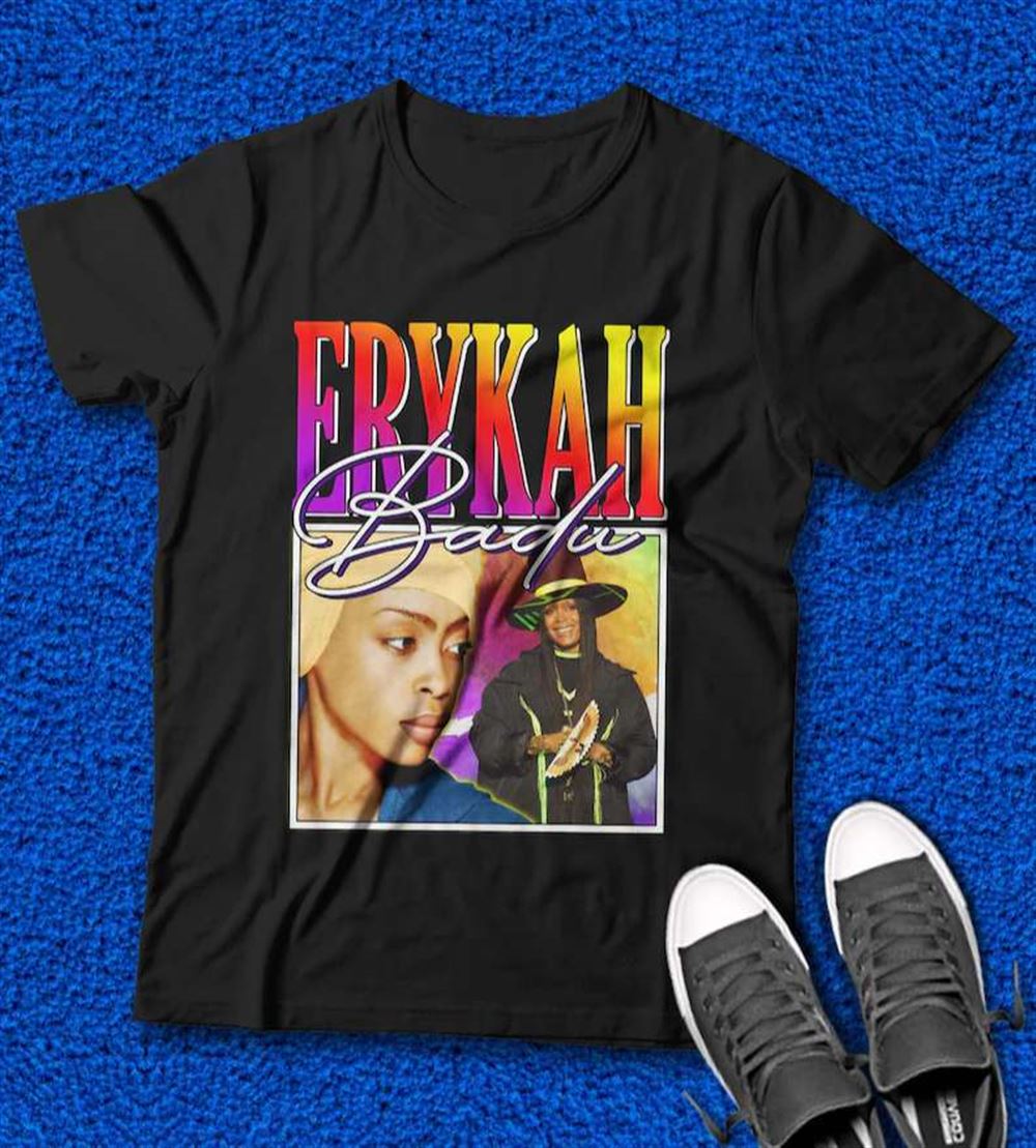 Erykah Badu American Singer Unisex Shirt Size Up To 5xl