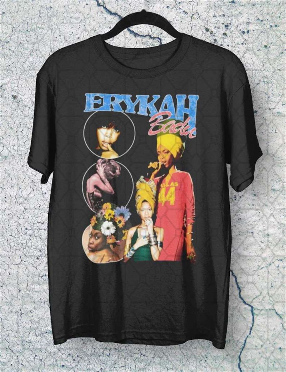 Erykah Badu American Singer Unisex T Shirt Size Up To 5xl