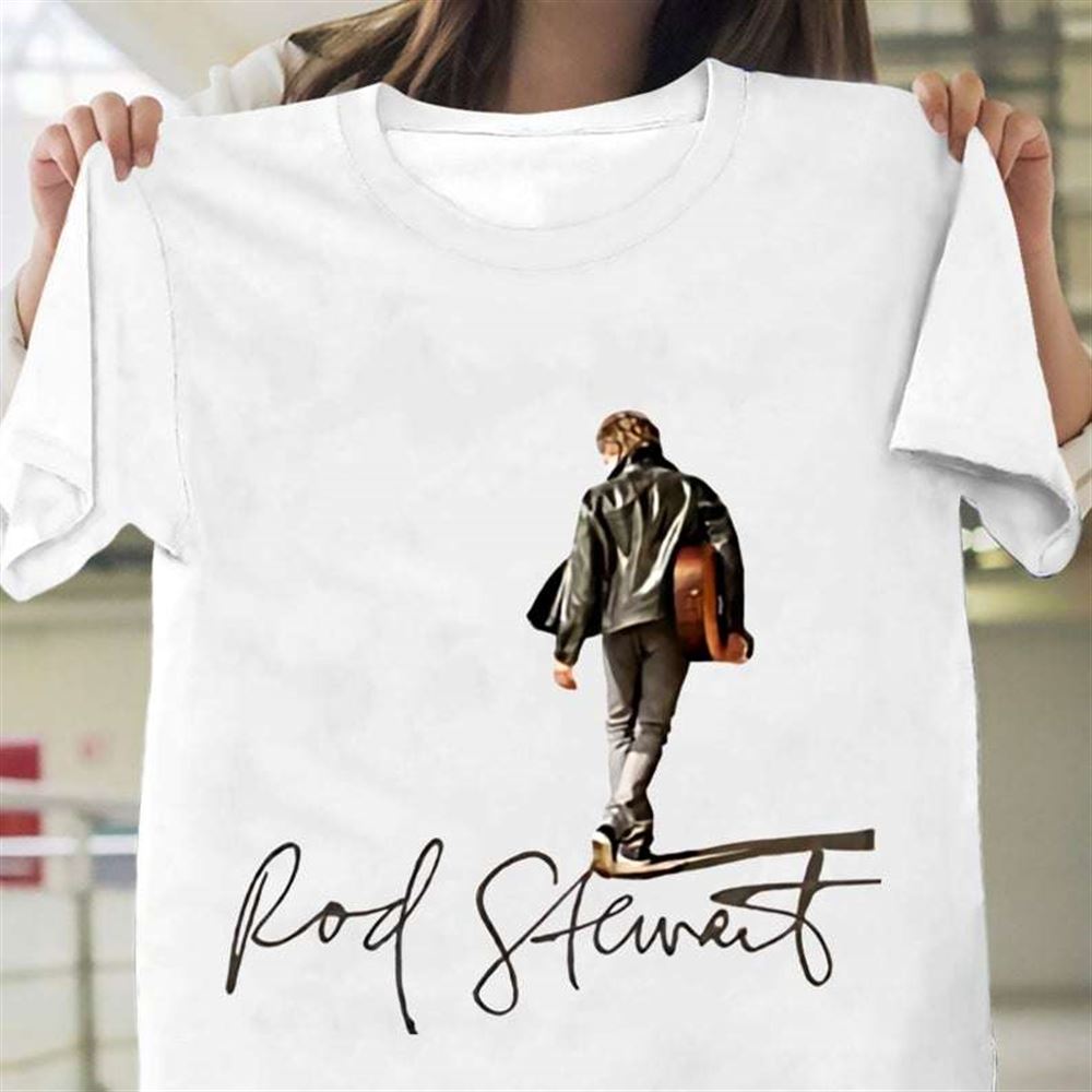 Fc Rock And Pop Star Rod Stewart Classic Unisex T Shirt Size Up To 5xl