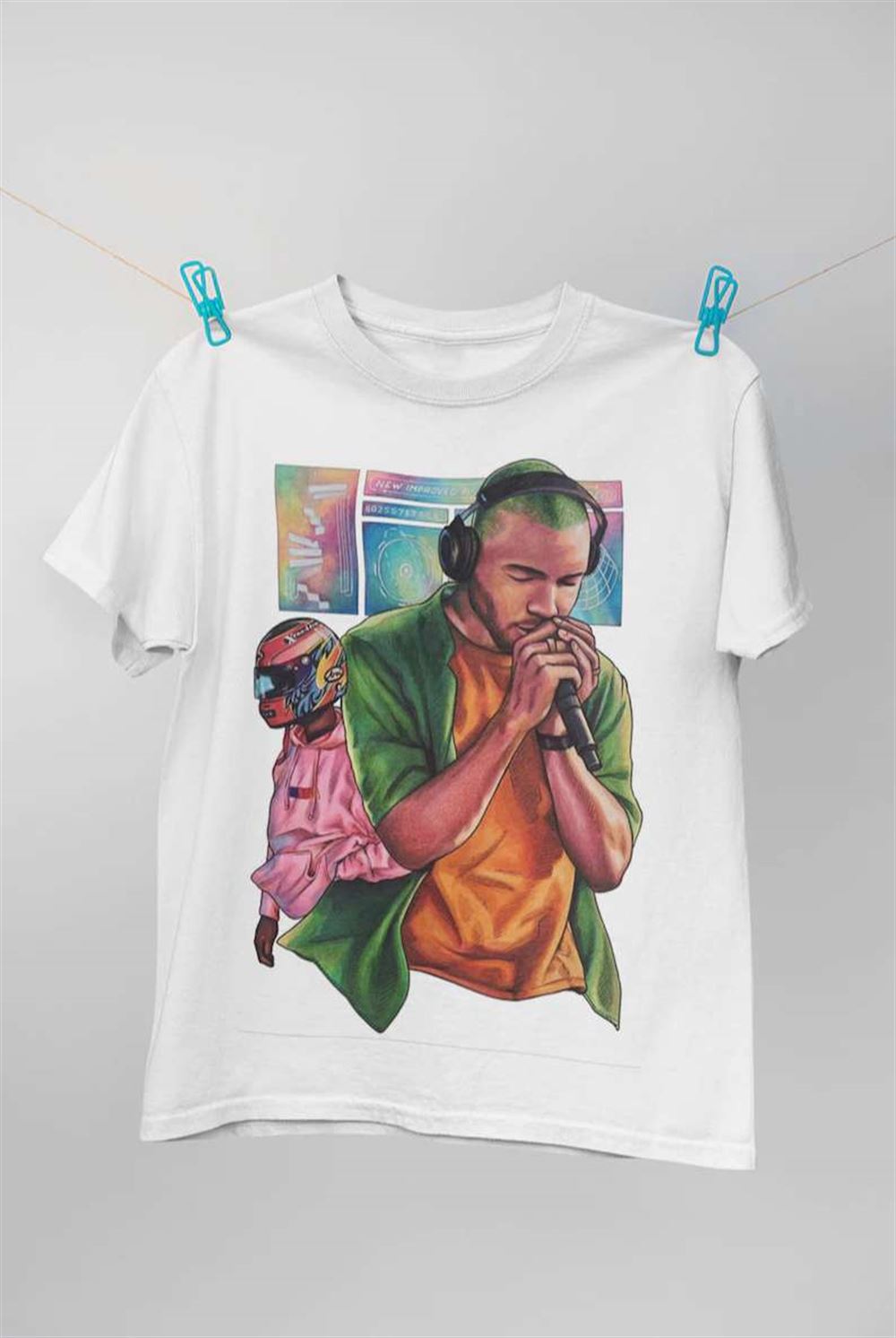 Frank Ocean T Shirt Rapper Hip Hop Size Up To 5xl