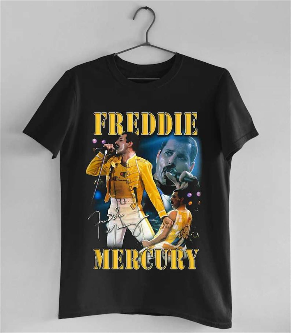 Freddie Mercury British Singer Unisex T Shirt Size Up To 5xl