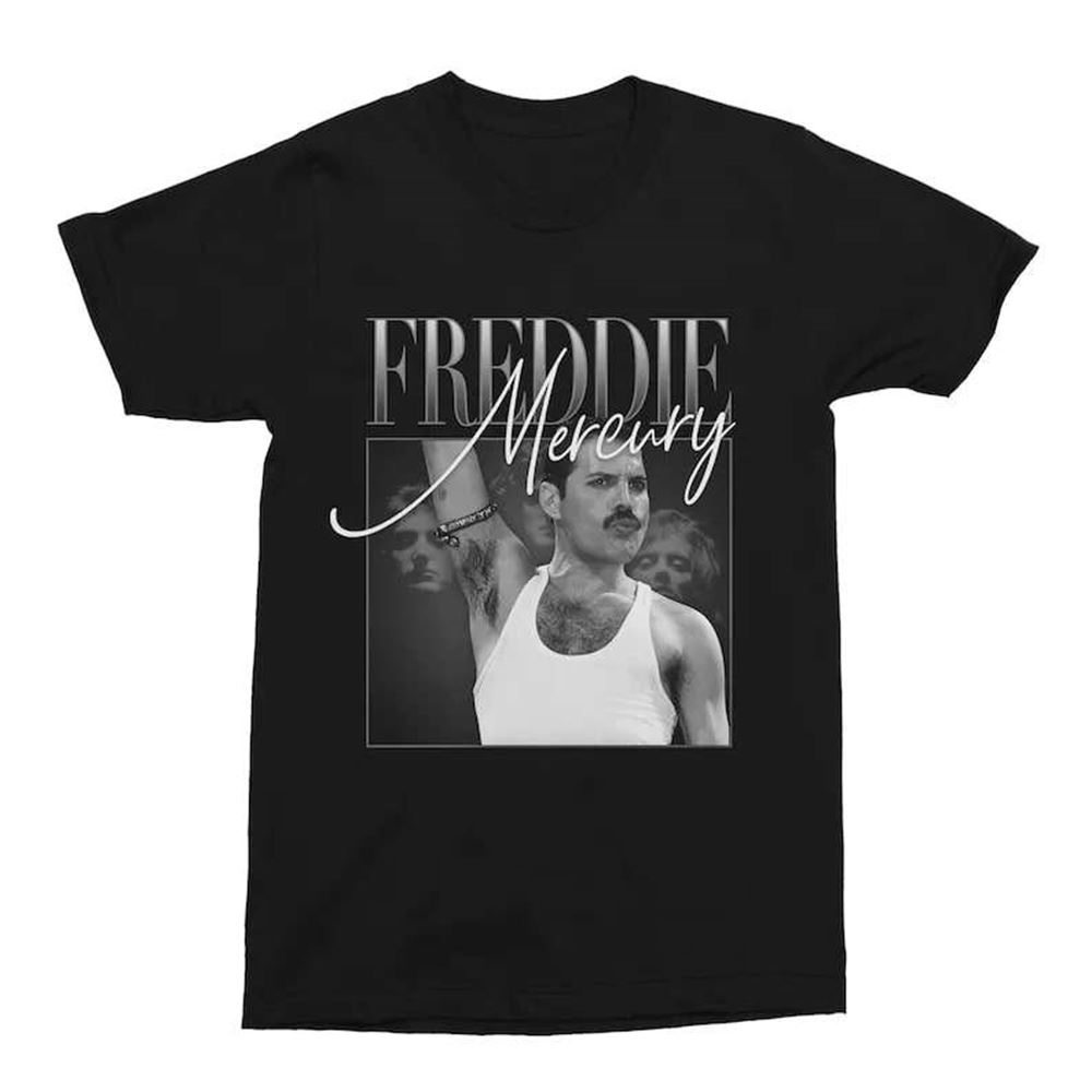 Freddie Mercury Singer Unisex T Shirt Size Up To 5xl