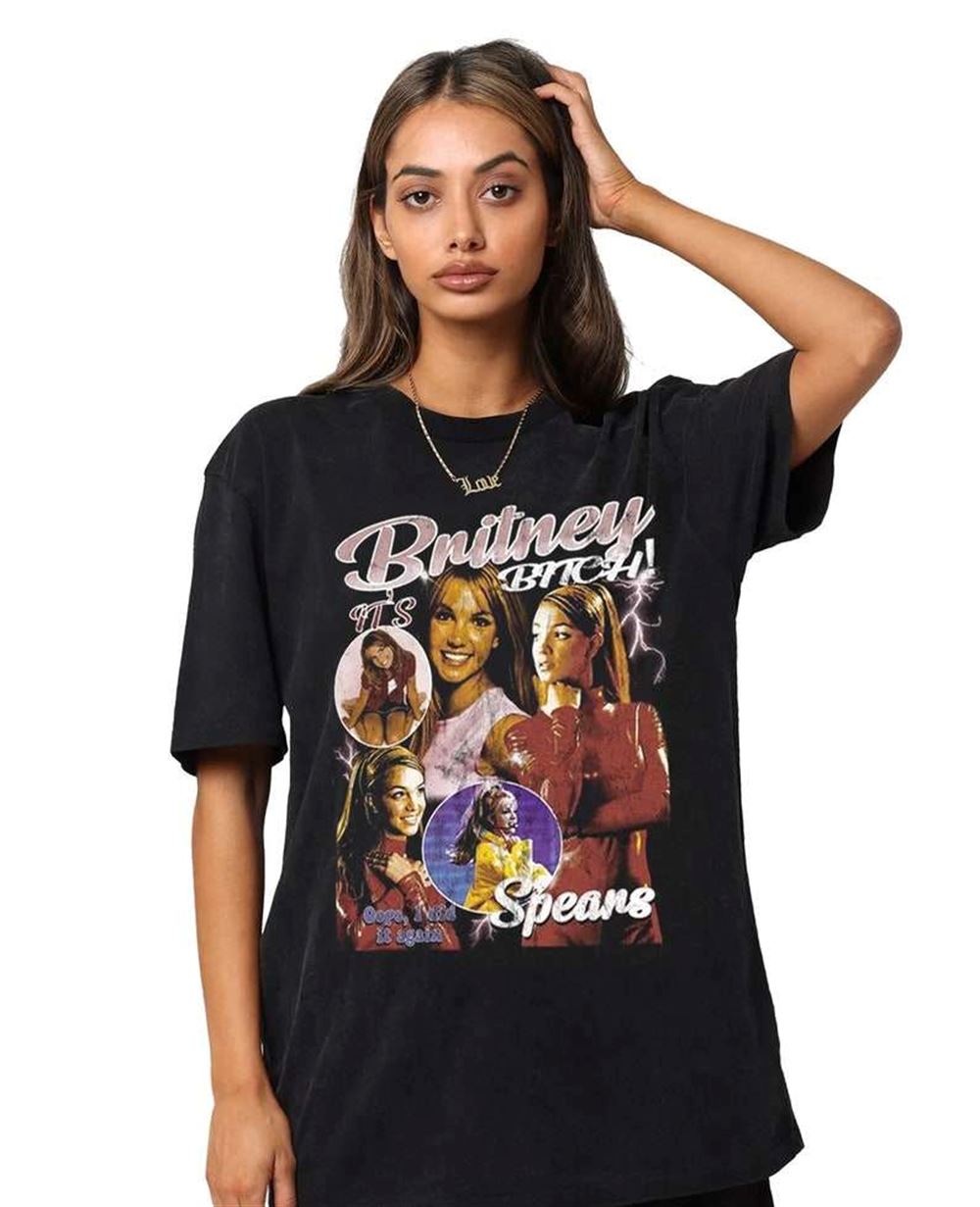 Free Britney T Shirt Its Britney Bitch Size Up To 5xl