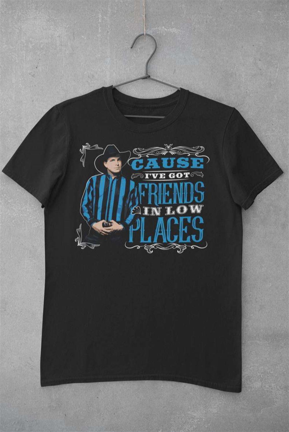 Garth Brooks 90s Friends In Low Places Classic Unisex T Shirt Size Up To 5xl