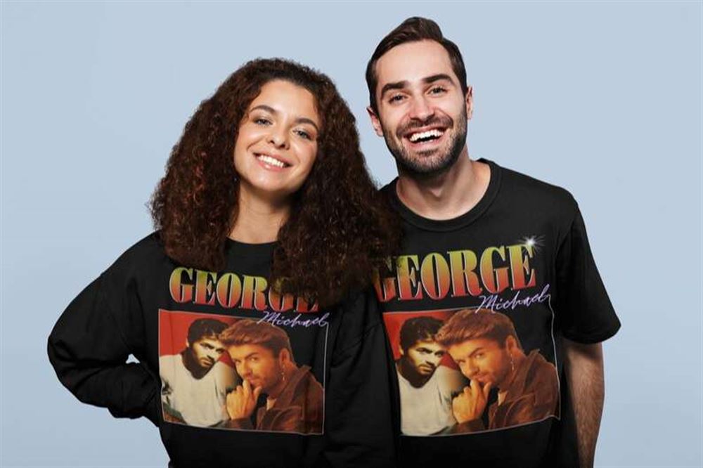 George Michael Classic T Shirt Singer Size Up To 5xl