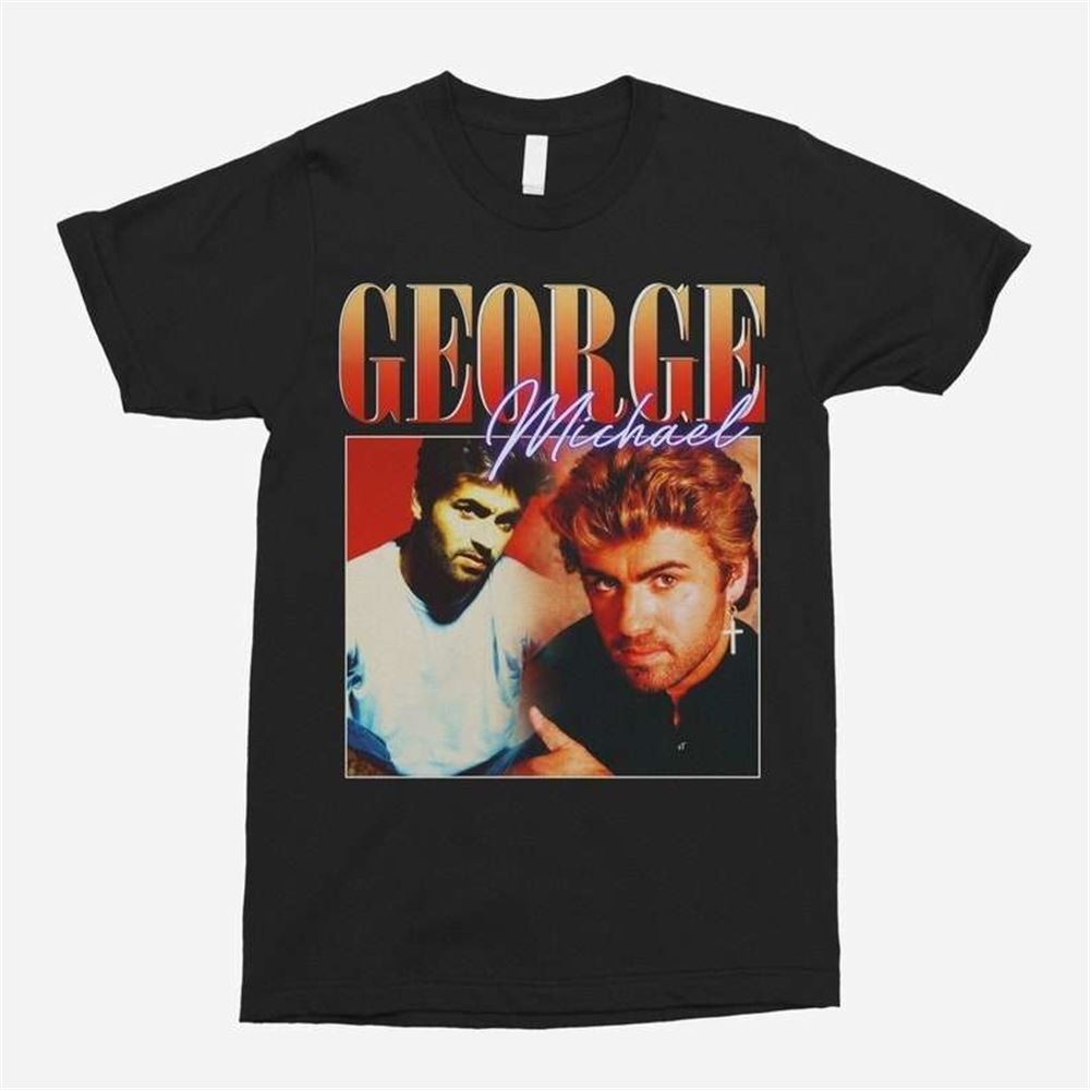 George Michael T Shirt Music Singer Size Up To 5xl