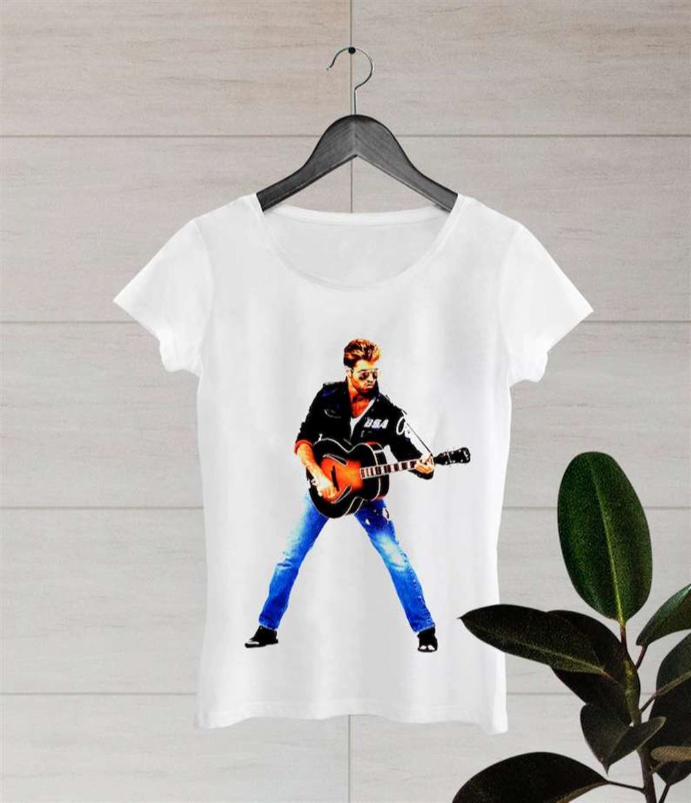 George Michael T Shirt Singer Size Up To 5xl