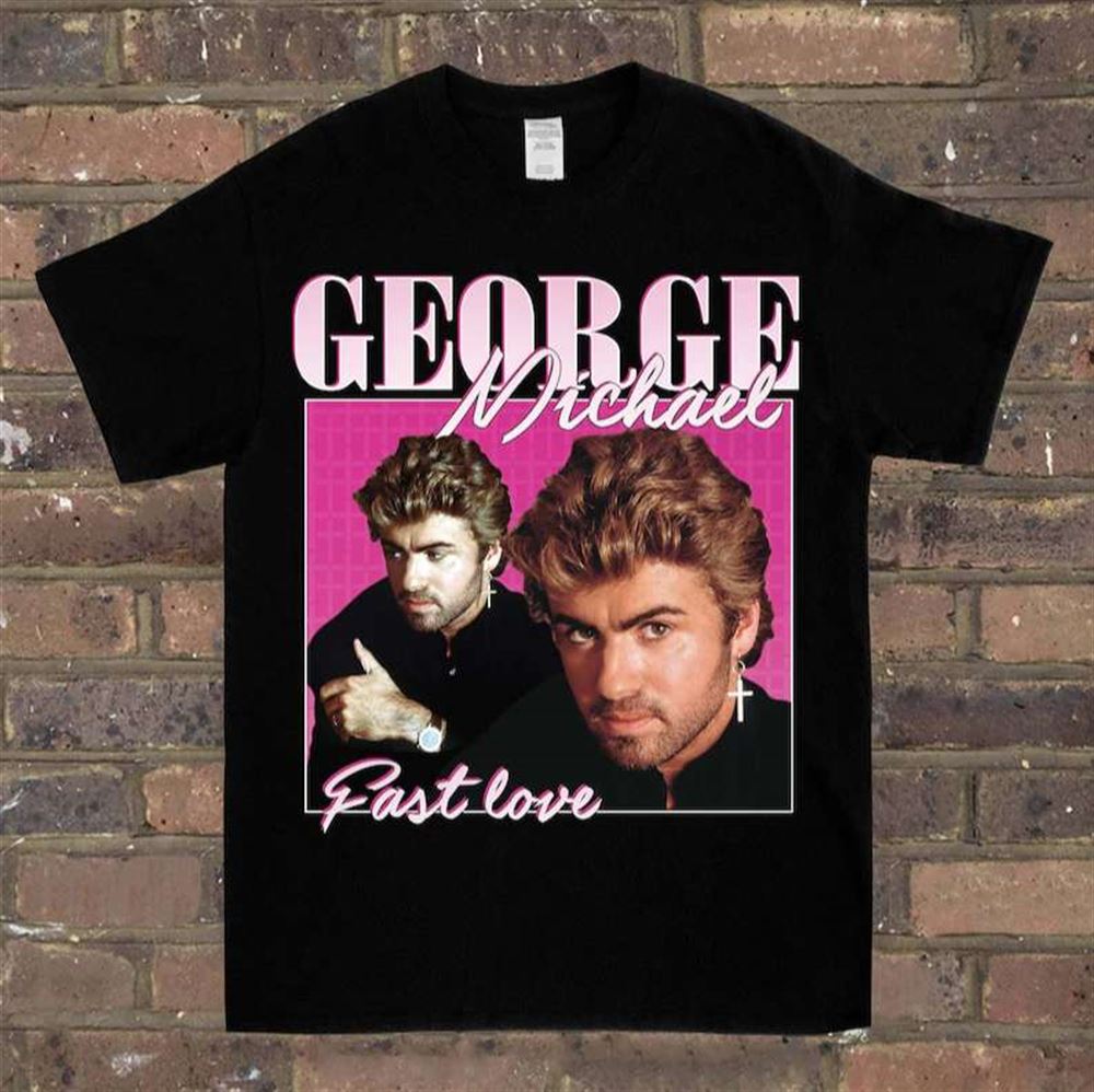 George Michael Vintage Unisex T Shirt Size Up To 5xl