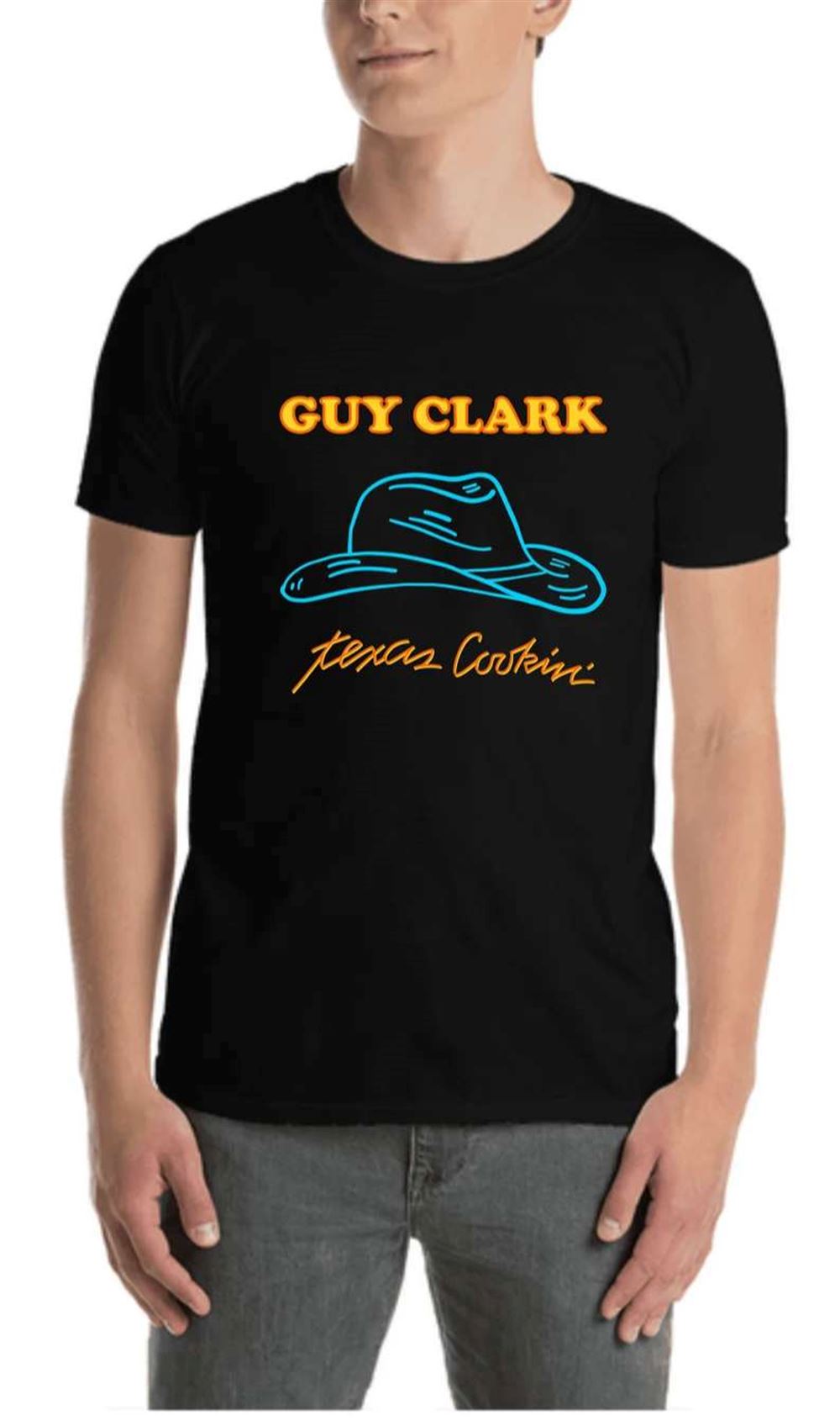 Guy Clark T Shirt Merch Music Singer Texas Cookin Size Up To 5xl