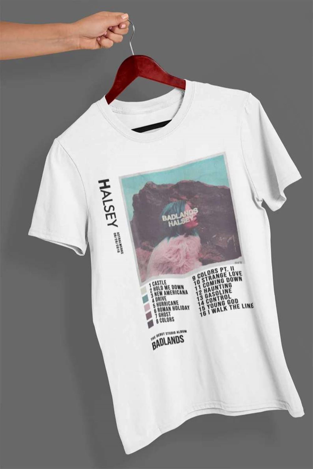 Halsey Badlands Unisex T Shirt Music Size Up To 5xl