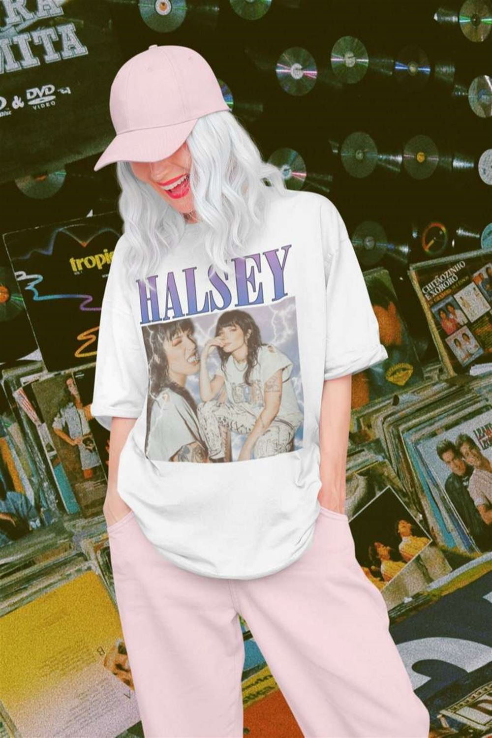 Halsey Classic Unisex T Shirt Singer Size Up To 5xl