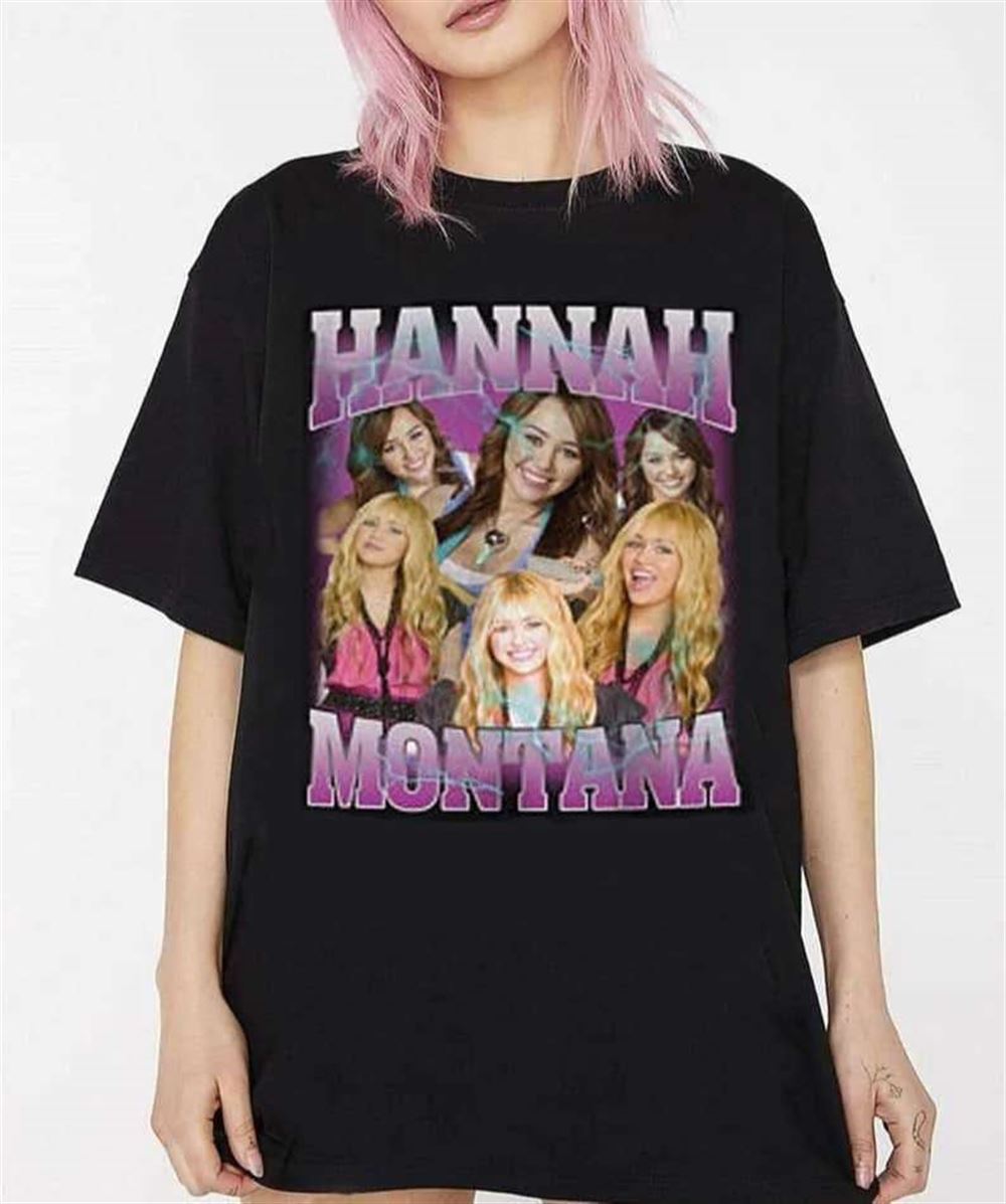 Hannah Montana Miley Cyrus Singer Classic T Shirt Size Up To 5xl