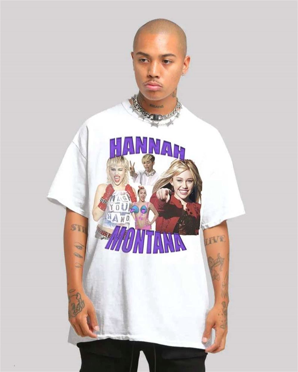 Hannah Montana Miley Cyrus Unisex T Shirt Size Up To 5xl