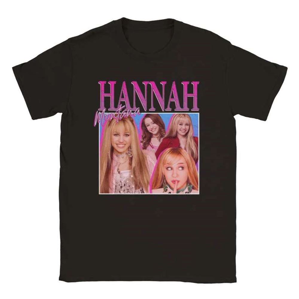 Hannah Montana T Shirt Merch Miley Cyrus Size Up To 5xl