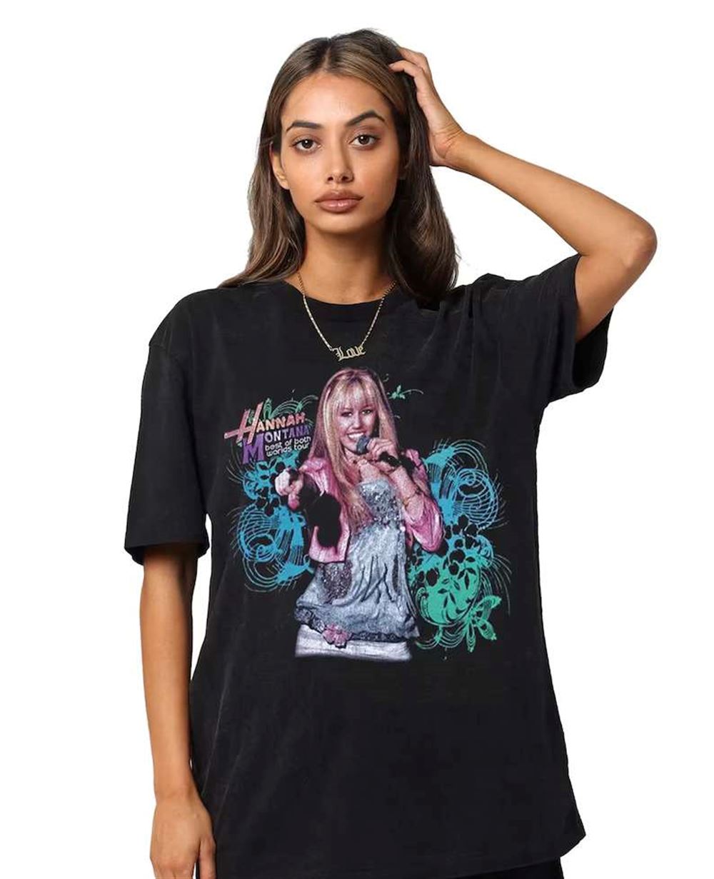 Hannah Montana T Shirt Tour Size Up To 5xl