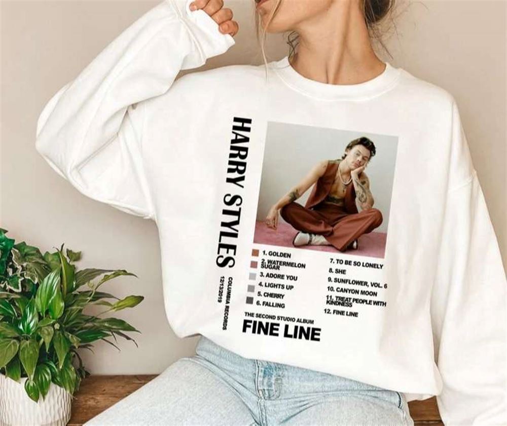 Harry Styles Fine Line Album T-shirt Size Up To 5xl