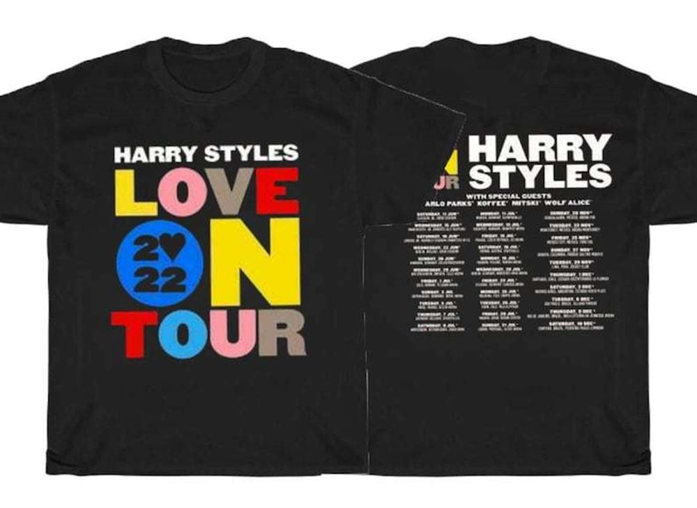 Harry Styles Live On Tour 2022 T Shirt Size Up To 5xl