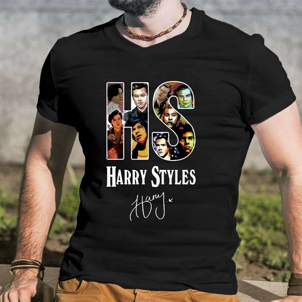 Harry Styles Signature Hs Classic Unisex T Shirt Size Up To 5xl