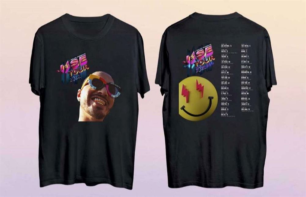 J Balvin 2022 Tour Shirt Size Up To 5xl