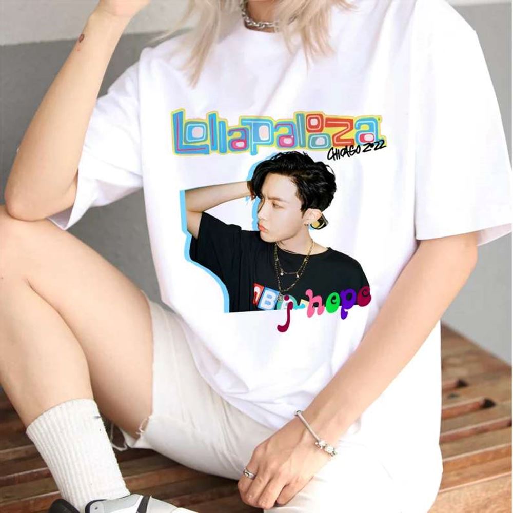 J Hope At Lollapalooza 2022 Music Festival T-shirt Size Up To 5xl