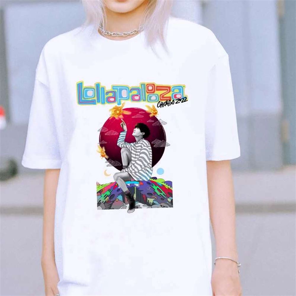 J Hope At Lollapolaza T-shirt Hobipalooza 2022 Size Up To 5xl