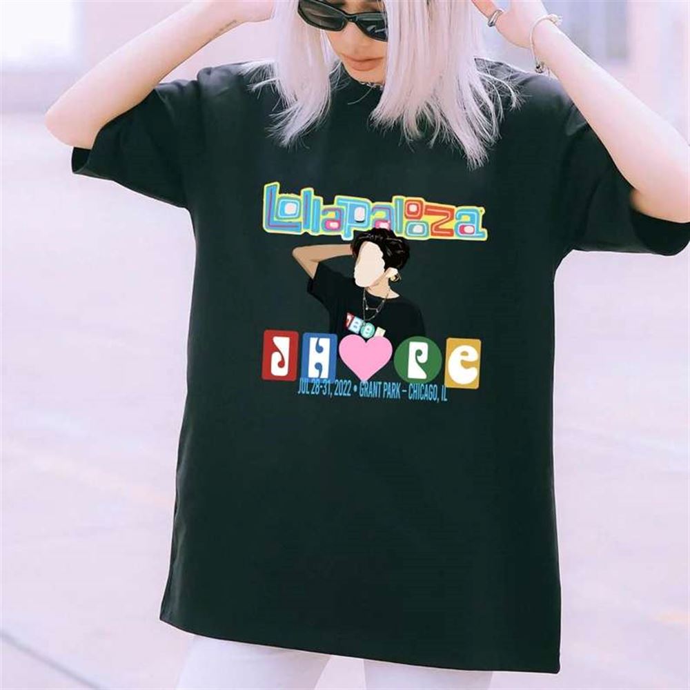 J Hope At Lollapolaza T-shirt Hobipalooza Size Up To 5xl